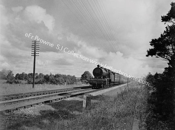 TRAIN SMOKE OPEN COUNTRYSIDE